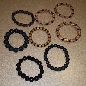 1-$12, 3-$18 Authentic Unisex African Bracelets